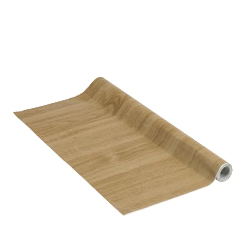 Venilia Klebefolie Perfect Fix® | Holzoptik Eiche hell Holzfolie | 45cm x 2m, Stärke 150μ | selbstklebende Möbel-Folie, Dekofolie, keine Blasen, Küchenfolie | PVC ohne Phthalate | Made in EU