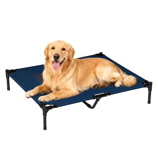 PawHut Cama para Mascotas Perros Gatos Desmontable Portatil Camping al Aire Libre Resistente al Agua