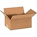 The Packaging Wholesalers 9 x 6 x 4 Inches Shipping Boxes, 25-Count (BS090604)