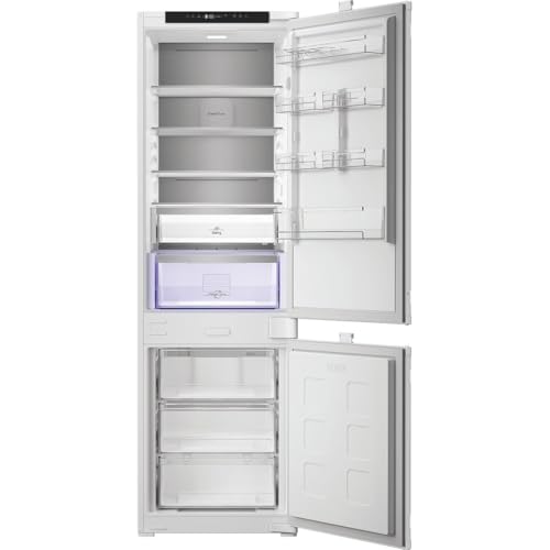 Image of Hotpoint VitalCare HPK2 5292 B4UK Wifi Connected 178cm 70/30 Integrated Frost Free Fridge Freezer with Sliding Door Hinge - White - E Rated