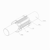 3D-Drucker CNC-Teile Linearlager Set für JGAurora A5/A5S/A1/A3S LM08LUU Lagerpack von 4PCS(LM8LUU(8x15x45)) – Ansicht 5