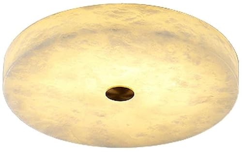 Plafonnier LED rond encastrable au design épuré pour plafond moderne et chic