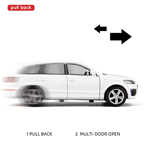 RMZ City 1/36 Scale Compatible with Audi Q7 Casting Car Model - Image 3