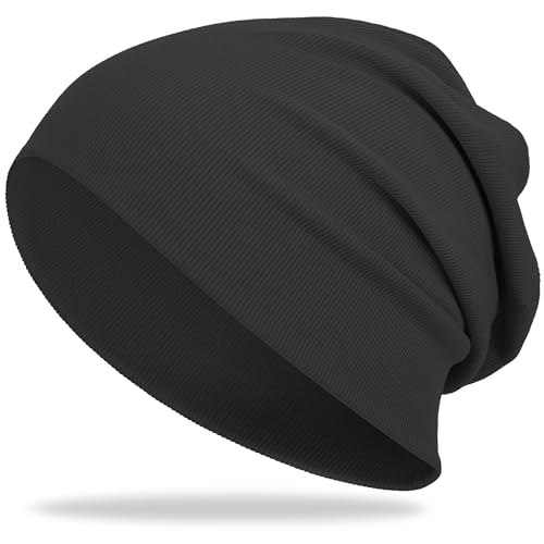 vidsel Slouchy Beanie Hats for Women & Men -Ultra-Soft Cotton Knit Cuffed Skull Cap Fashion Style...