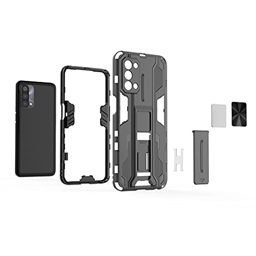 BaiBaiDY Capa para celular vivo iQOO Z6, absorção de choque, suporte, resistência a quedas, design d