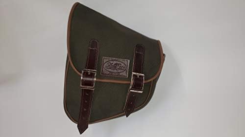 La Rosa Harley-Davidson All HD Softail Eliminator Canvas Softail Left Side Saddle Bag Swingarm Bag Army Green