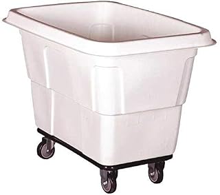 General Purpose Cube Truck, 43 in X 28 in X 35 1/2 in, Cubic Foot Capacity 11.9 Cu Ft, White,210417395