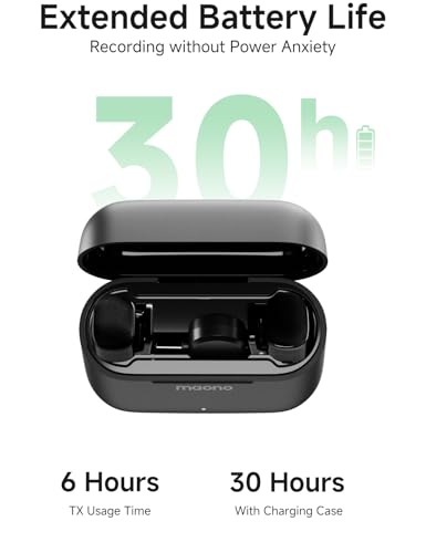 Image of MAONO Wave T1 Mini Lavalier Microphone for iPhone /Android with USB C Plug