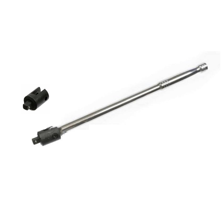 NEW 3/8"" Dr. 15"" in. Long Breaker Bar Flex Socket Wrench w/FREE Replacement Head, May Vary