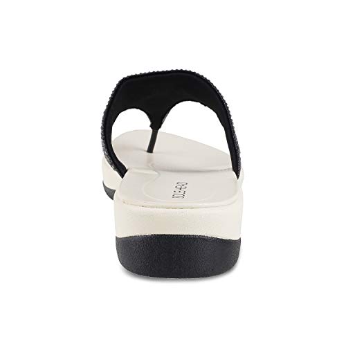 Image of SOLE HEAD Black Women Wedges Sandal