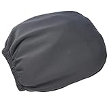 Besttoolifes Autositzbezug aus Stoff, universelle Passform für Auto, LKW, SUV, Innensitz, Kopfstützenschutz, elastisches Slip-On-Design für Fahrer- und Beifahrersitze zum Aufrüsten (grau)