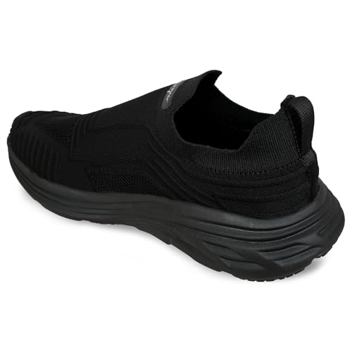 Image of Allen Cooper Training,Atheletic,Gym,Sports Comfortable Extra Max Cusion with Memory Foam Insole,Anti Skid Tech Grip Walking Shoes for Men(06202 Black /Grey-Sizes 6,7,8,9,10)