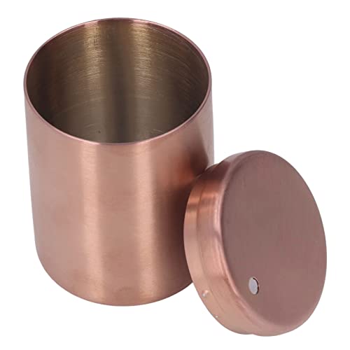 Milltrip Stainless Steel Toothpick Holder Dispenser, 2.2 x 3.1in Toothpick Holder High Grade Commercial Durability Fall Resistant Stainless Steel Toothpick Case for Families Houses