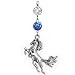 Mossy Cabin Handmade Bling Assorted Mirror Car Charm Hanger Dream Catcher Ornament with Adjustable Chain (Horse)