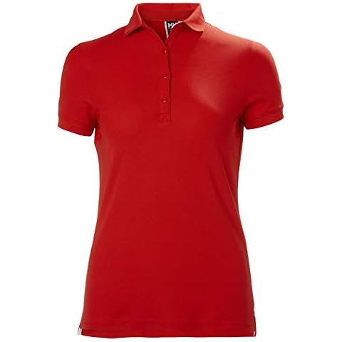 Helly Hansen W Crewline Polo Rojo Cover