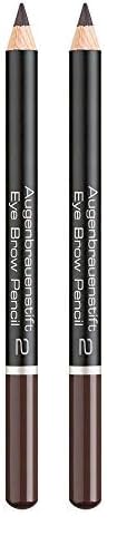 ARTDECO Eyebrow Pencil - Dezenter, exakter Augenbrauenstift langanhaltend - 1 x 1,1 g (Packung mit 2)