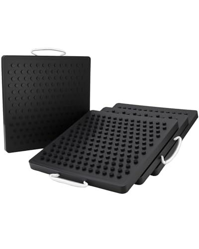 Turnirace Extra Large RV Stabilizer Jack Pads, 12