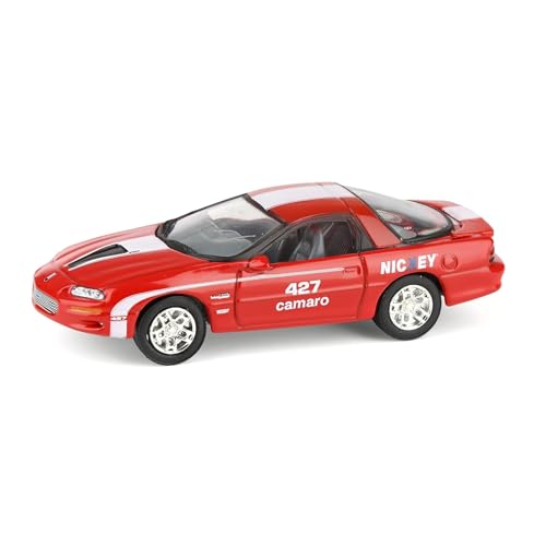 2002 Chevrolet Camaro ZL1 Nickey rojo 1:64 miniatura 1