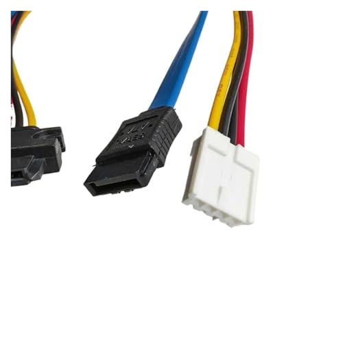 Cable integrado de alimentación de datos SATA 3.0 macho 22 pines a hembra 4 pines miniatura 4