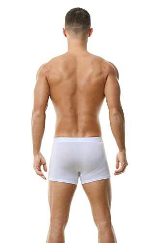 Hoerev Pack of 4 Mens Super Soft And Comfortable Fiber Briefs Trunks Underwear4