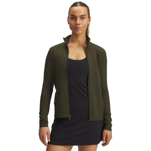 Under Armour Women's Motion Jacket, (308) Expedition Green / / Black, XX-Large