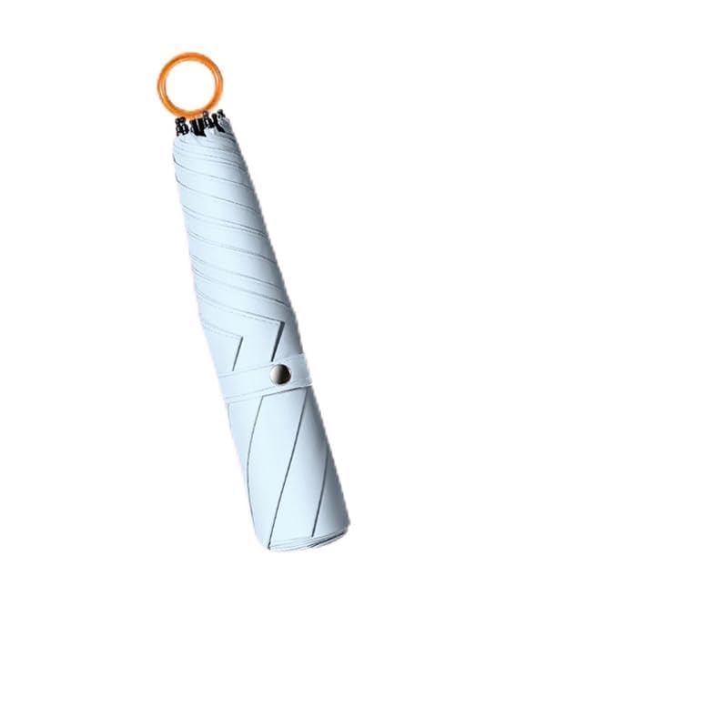 RENEESME Umbrellas for Rain Light Sun Umbrella, Rain Or Shine Umbrella, Small Portable Umbrella Strong Umbrella for Wind and Rain(Color:B)