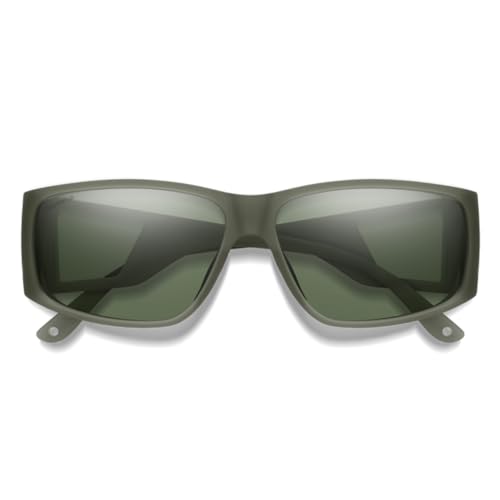 SMITH Casual Matte Gray Marble ChromaPop Polarized Bronze Mirror2