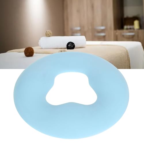 Brrnoo Silikon Spa Kissen, Silicone Face Massage Pillow, Silikon Gesichts Massage Kissen, Weiche Gesicht Relax Kopfstütze Verbessern Sie Ihr Massageerlebnis Deutlich