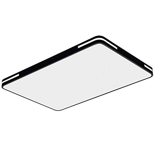 ZQHWYZ 天井灯に近い、LEDフラッシュマウント天井照明器具超薄型長方形インテリア天井ランプ高さ1.9インチのスリム天井照明リビングルーム廊下ダイニングルームに適しています