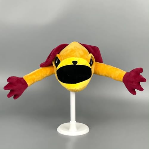 Image of Cute Yellow Big Smile Fish Plush Toy