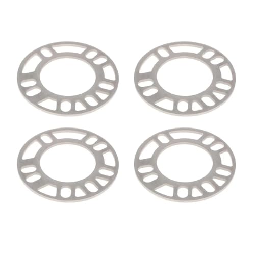 Elargisseur voie alliage d'aluminium 5mm contre le frottement de roue de voiture universel