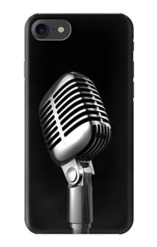 Coque Retro Microphone Jazz pour iPhone 7, 8 et SE 2020