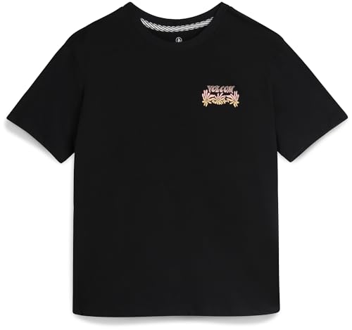 Image of Volcom Girls Shirts - Casual Crewneck Short Sleeve Graphic Tee Trendy Tops - Breathable Girls Summer Clothes