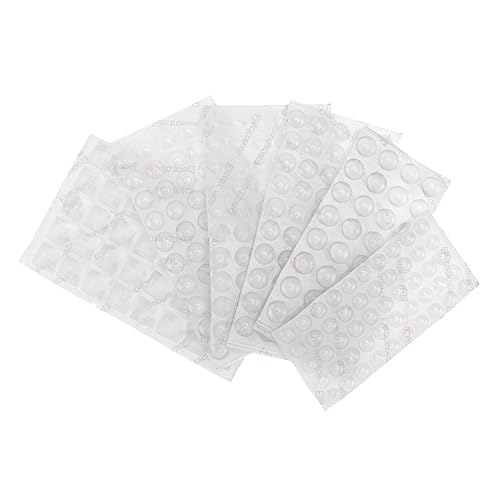 LIFKOME 272pcs Adhesive Cabinet Bumpers Rubber Door Feet Pads Anti-Slip Scratch Proof Easy Install for Home