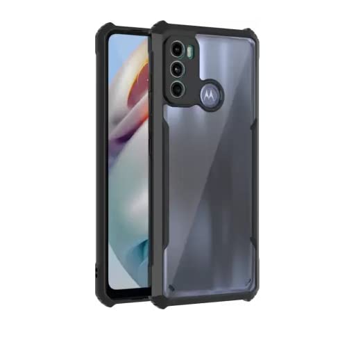 Amazon Brand - Solimo TPU 360 Degree Protection Black Border Back Cover for Moto G40 / Moto G60 - Black (B0BF11P7FW) Amazon Price History, Amazon Price Tracker