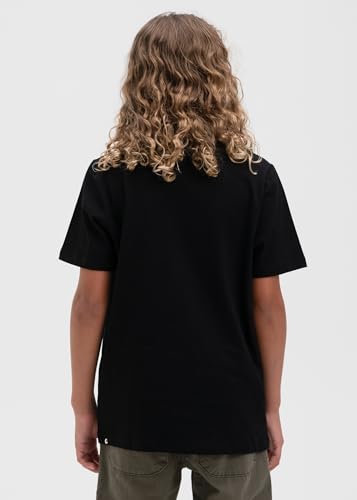 Ethika Boy's Graphic Tee | Diamante Crest -Black-3