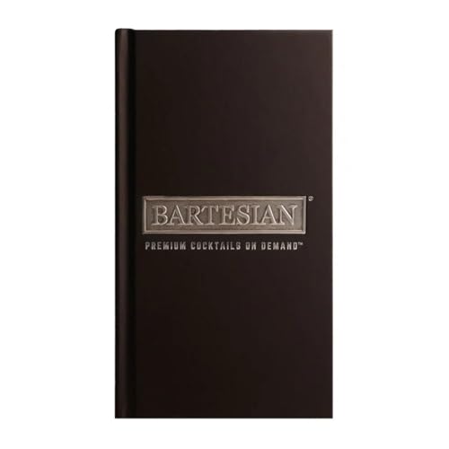 Bartesian 2026 Premium Cocktail Menu Book - Mixed Drinks Recipe Bartender Book with Pairings, Recommendations, Pictures & Recipes of Bartesian Cocktails - Mixology Bartending Book for Home Bar
