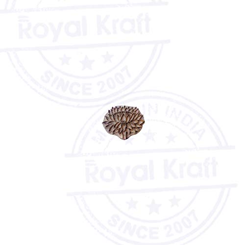 Royal Kraft Jaipuri Stampa Timbri Ottone Loto
