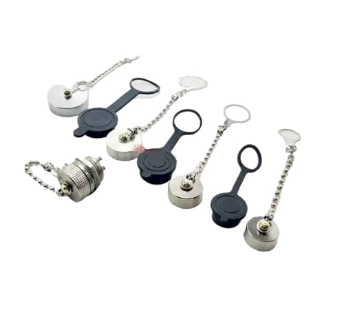 Tapa protectora metálica para enchufe Aviación M12 10 pzas miniatura 4