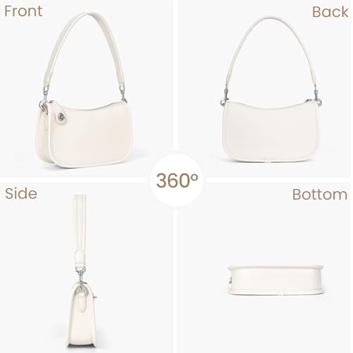 Image of Shoulder Bag Purses for Women - Small Handbags PU Leather Shoulder Purse Trendy Designer Underarm Bags