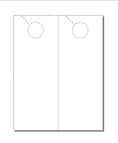 Door Hangers, Print-Ready, 4.25
