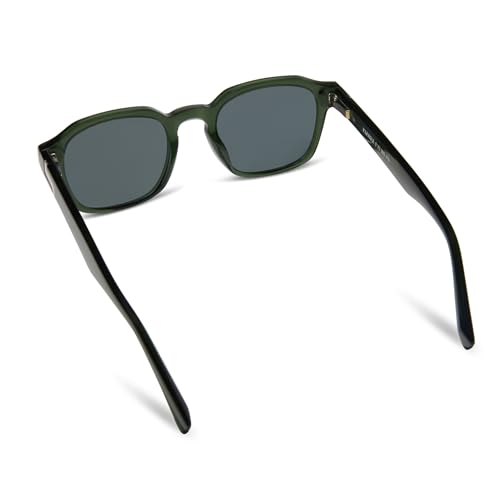 Image of KIAURA Lautner Premium UV400 Polarized Sunglasses, XL & Original Sizes, Shape Memory Acetate Frames, Scratch-Resistant Lenses
