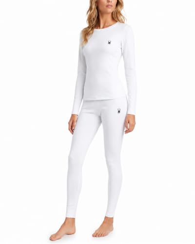 Image of Spyder Womens Thermal Underwear Set - 2-Piece Breathable Soft Fleece Lined
