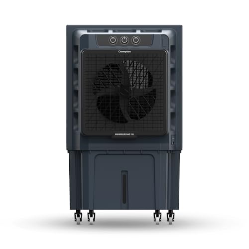 Image of Crompton Indibreeze 135 L Industrial Desert Cooler| Honeycomb pad| Auto fill| Water level indicator| 4 way Air deflection| Cooling mode & Auto Swing |Everlast Pump| 3 Year Brand Warranty