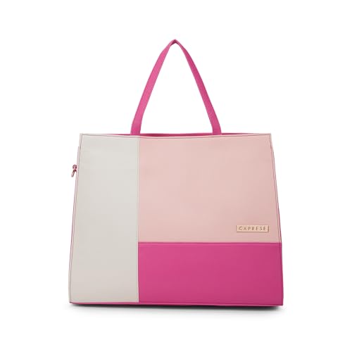Image of Caprese Jelly Large Satchel Bag for Women with Adjustable & Detachable Strap | Multiple Compartments | Versatile Shoulder, Crossbody & Handheld Bag for Work, Travel, and Everyday Use