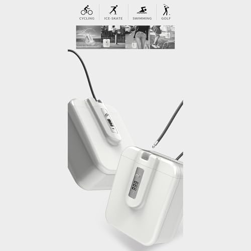 Coffre-fort mobile de grande capacité avec code numérique pour plage et camping - 5