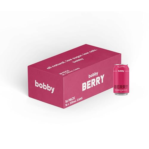 Bobby Prebiotic Soft Drink Berry 16-pack
