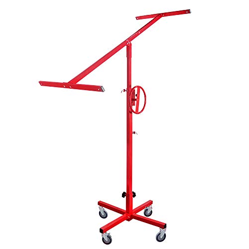 Froadp - Soporte de montaje para placas con mecanismo de manivela y freno de estacionamiento, altura hasta 290 cm, elevador plegable