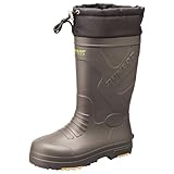 [ダンロップリファインド] メンズ 防寒 長靴 スノーブーツ ボア素材 防水 冬 BG0811 ブラウン