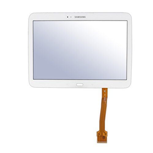 1 X utensili Vetro frontale display touch screen vetro di ricambio con Digitizer e attrezzi per Samsung Galaxy Tab 3 P5200 P5210 P5220 (10,1 pollici) Bianco